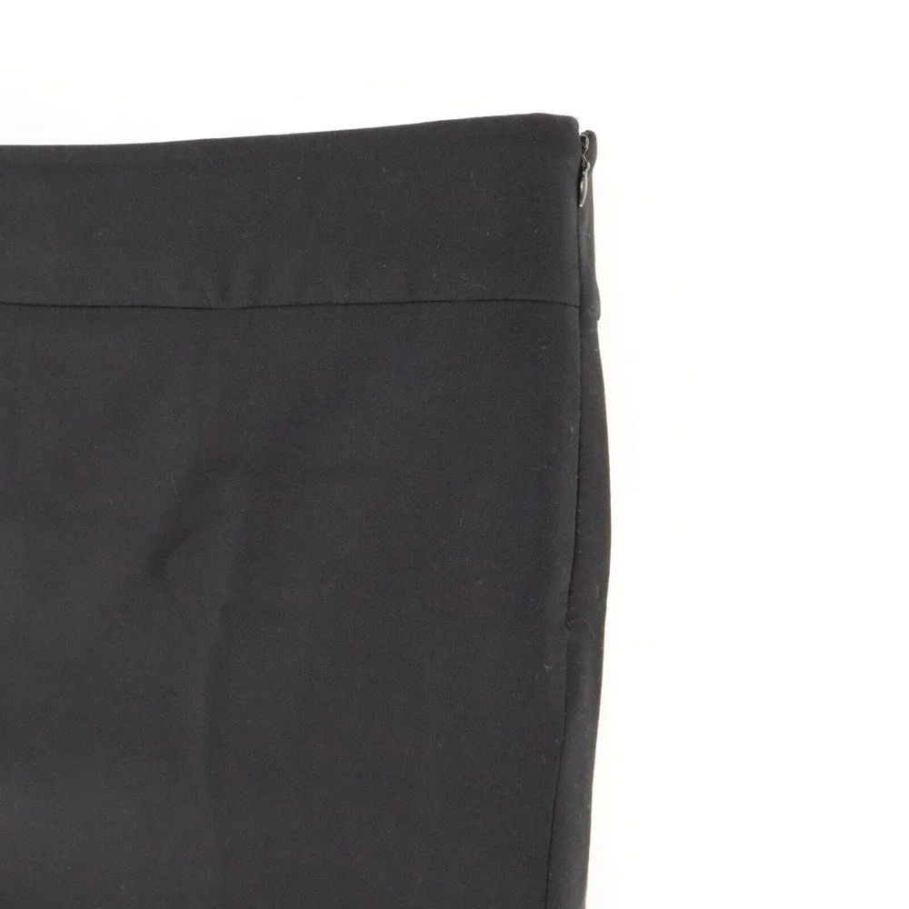 212 Collection Lined Skirt Short Straight Womens Size 18‎ Black Polyester Blend